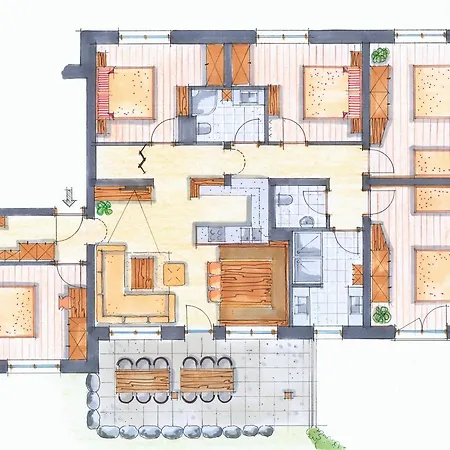 Appartements Neben Der Gondelbahn - Haus Nord Brixen im Thale Room photo